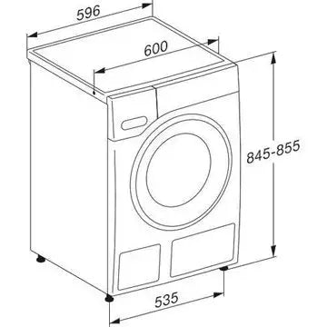 Lave linge hublot 							MIELE				WWB 100 GUERIN ELECTROMENAGER