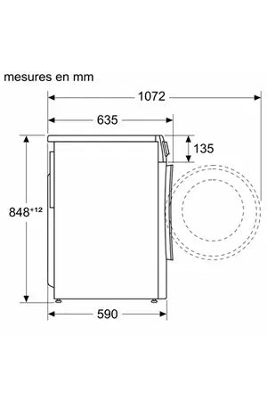 Lave-linge séchant Bosch WNG25400FF Bosch