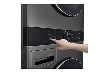 Lave-linge séchant LG F761TOWERB WASHTOWER Lg