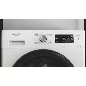 Lave linge séchant hublot WHIRLPOOL FFWDB864369BVFR GUERIN ELECTROMENAGER