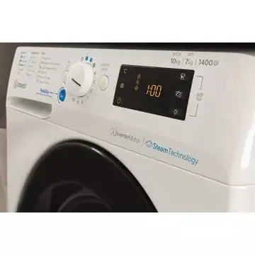 Lave linge séchant hublot 							INDESIT				BDE107436WKVFR GUERIN ELECTROMENAGER