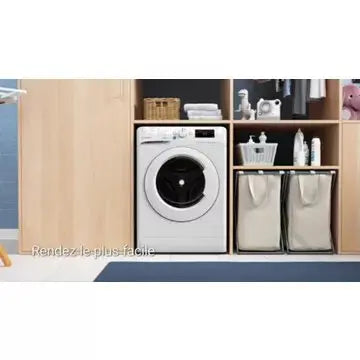 Lave linge séchant hublot 							INDESIT				BDE96435WKVFR GUERIN ELECTROMENAGER