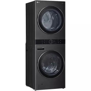 Lave linge séchant hublot 							LG				F761TOWERB Washtower GUERIN ELECTROMENAGER