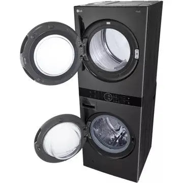 Lave linge séchant hublot 							LG				F761TOWERB Washtower GUERIN ELECTROMENAGER