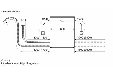 Lave-vaisselle Bosch SMS4ETI28E Bosch