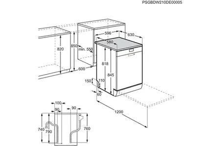 Lave-vaisselle Electrolux ESA47310SW Electrolux