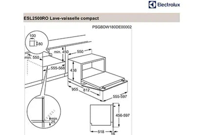 Lave-vaisselle Electrolux ESL2500RO Electrolux