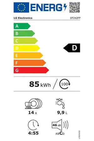 Lave-vaisselle Lg DF242FP Lg