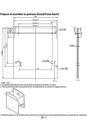 Lave-vaisselle Thomson PRIMOTH2EFULL - encastrable 60cm Thomson