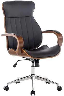 Clp Trading Fauteuil De Bureau Melilla En Similicuir , Noyer / Marron CLP Trading