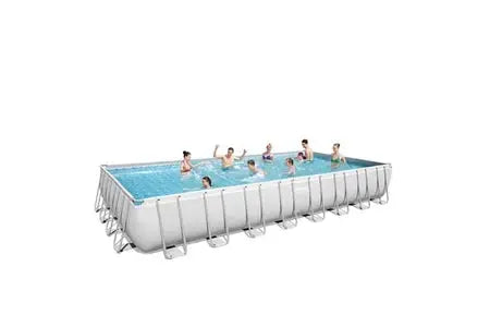 Piscine tubulaire  Bestway rectangulaire Power Steel 956 x 488 cm Bestway