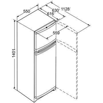 Réfrigérateur 2 portes							LIEBHERR				CTPe231-26