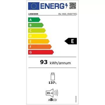 Réfrigérateur 1 porte encastrable 							LIEBHERR				IRe3900-22 EasyFresh