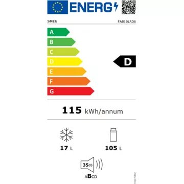 Réfrigérateur top							SMEG				FAB10LRD6