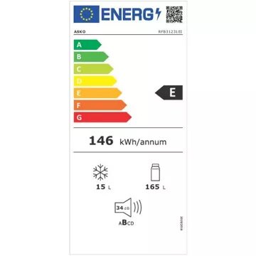 Réfrigérateur 1 porte encastrable 							ASKO				RFB31231EI