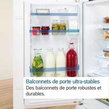 Réfrigérateur combiné encastrable 							BOSCH				KIV87MSEO Serenity Eco Airflow