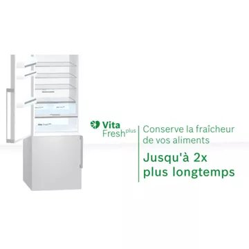 Réfrigérateur combiné encastrable 							BOSCH				KIV87MSEO Serenity Eco Airflow