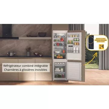 Réfrigérateur combiné encastrable 							WHIRLPOOL				WHC18D041C1 6ème Sens