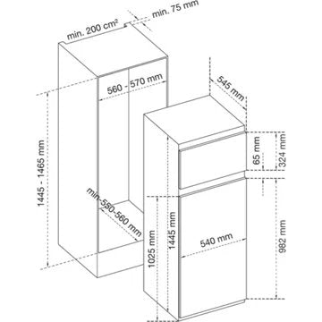 Réf Intég							AIRLUX				ARI200DA 145cm