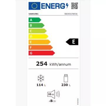 Réfrigérateur combiné							SAMSUNG 				RB34C670ESA