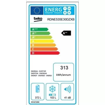 Réfrigérateur 2 portes							BEKO				RDNE535E30DZXB Reconditionné