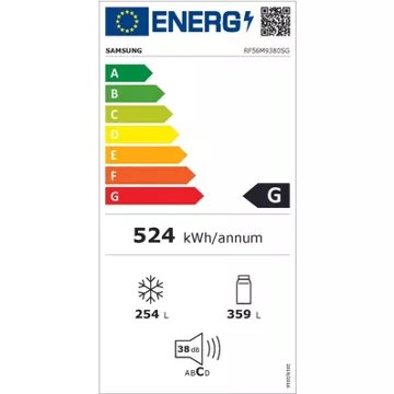 Réfrigérateur multi portes							SAMSUNG 				RF56M9380SG Reconditionné