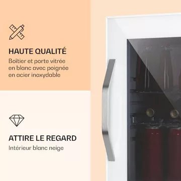 Mini réfrigérateur							KLARSTEIN				Beersafe M 33 litres - Blanc