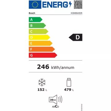 Réfrigérateur combiné							BOSCH				Série 6 VitaFresh XXL Reconditionné