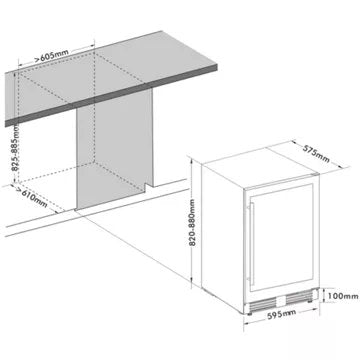 Réfrigérateur 2 portes							FRIGELUX				RE2T136A