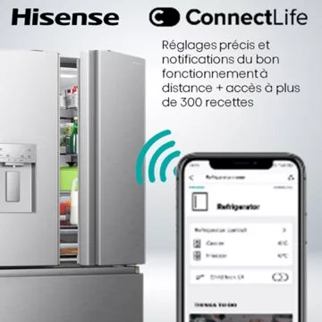 Réfrigérateur multi portes							HISENSE				RF815N4SESE1