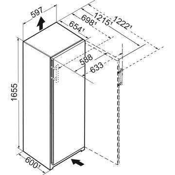 Congélateur armoire							LIEBHERR				FNb505i-22 BluROX