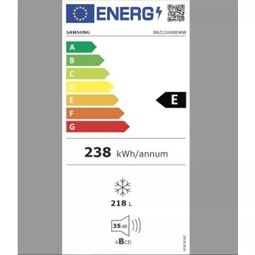 Congélateur encastrable 							SAMSUNG 				BRZ22600EWW/EF