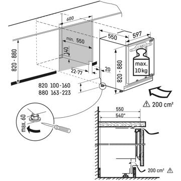 Congélateur encastrable 							LIEBHERR				SUIG1514-26