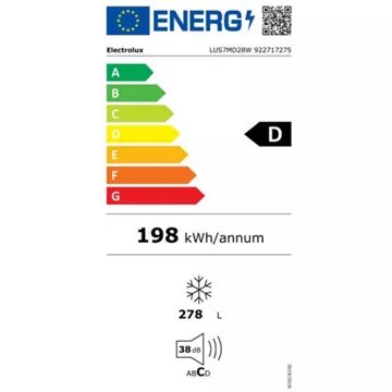 Congélateur armoire							ELECTROLUX				LUS7MD28W