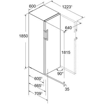 Congélateur armoire							LIEBHERR				GN4335-21 Reconditionné