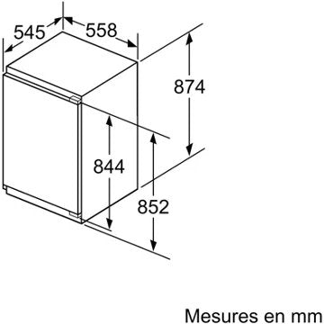 Congélateur encastrable 							SIEMENS				GI21VADE0