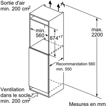 Congélateur encastrable 							SIEMENS				GI21VADE0