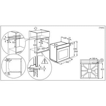 Four encastrable 							ESSENTIELB				EFMP 105b2