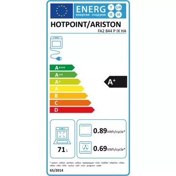 Four encastrable 							HOTPOINT				FA2844PIX