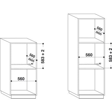 Four encastrable 							HOTPOINT				FA2844PIX