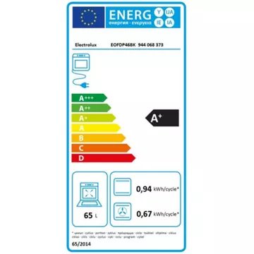 Four encastrable 							ELECTROLUX				EOFDP46BK