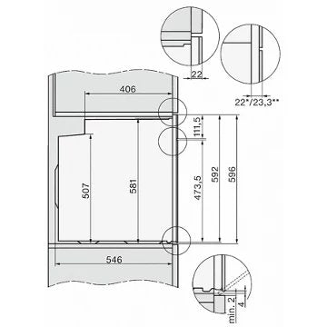 Four encastrable  fonction vapeur							MIELE				H 7164 BP