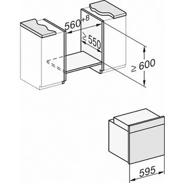 Four encastrable  fonction vapeur							MIELE				H 7164 BP