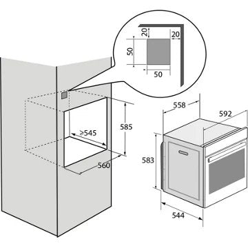 Four encastrable 							DE DIETRICH				DOP4334X Inox Stellaire