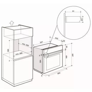 Four encastrable 							DE DIETRICH				DOC4541X AI Modes