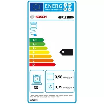 Four encastrable 							BOSCH				HBF133BR0 SERIE 2 HOTAIR 3D