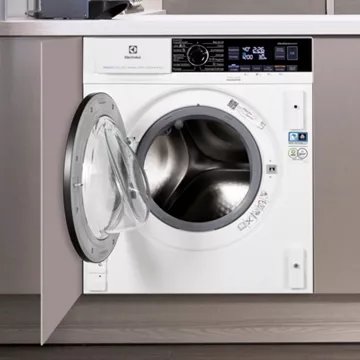 Lave linge séchant hublot  encastrable 							ELECTROLUX				EW8W3816BI