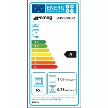 Four encastrable 							SMEG				SFP750POPZ