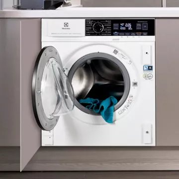 Lave linge séchant hublot  encastrable 							ELECTROLUX				EW8W3816BI