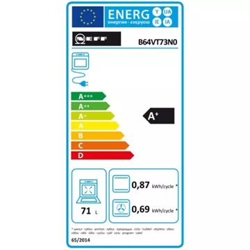 Four encastrable  fonction vapeur							NEFF				B64VT73N0 série N90